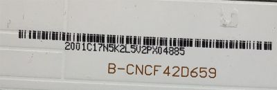 KIT DE LED'S PARA TV ELEMENT (4 PIEZAS) / NUMERO DE PARTE B-CNCF42D659 / 910-420-1025 / 910-420-1025/C003 / E466169 / 2001C17N5K2L5V2PX / K2-L5-V2/20170112/4891 / PANEL V420DS1-PK1 / MODELOS ELEFT426 / SE42FYT / WD42FB2680 - Imagen 3